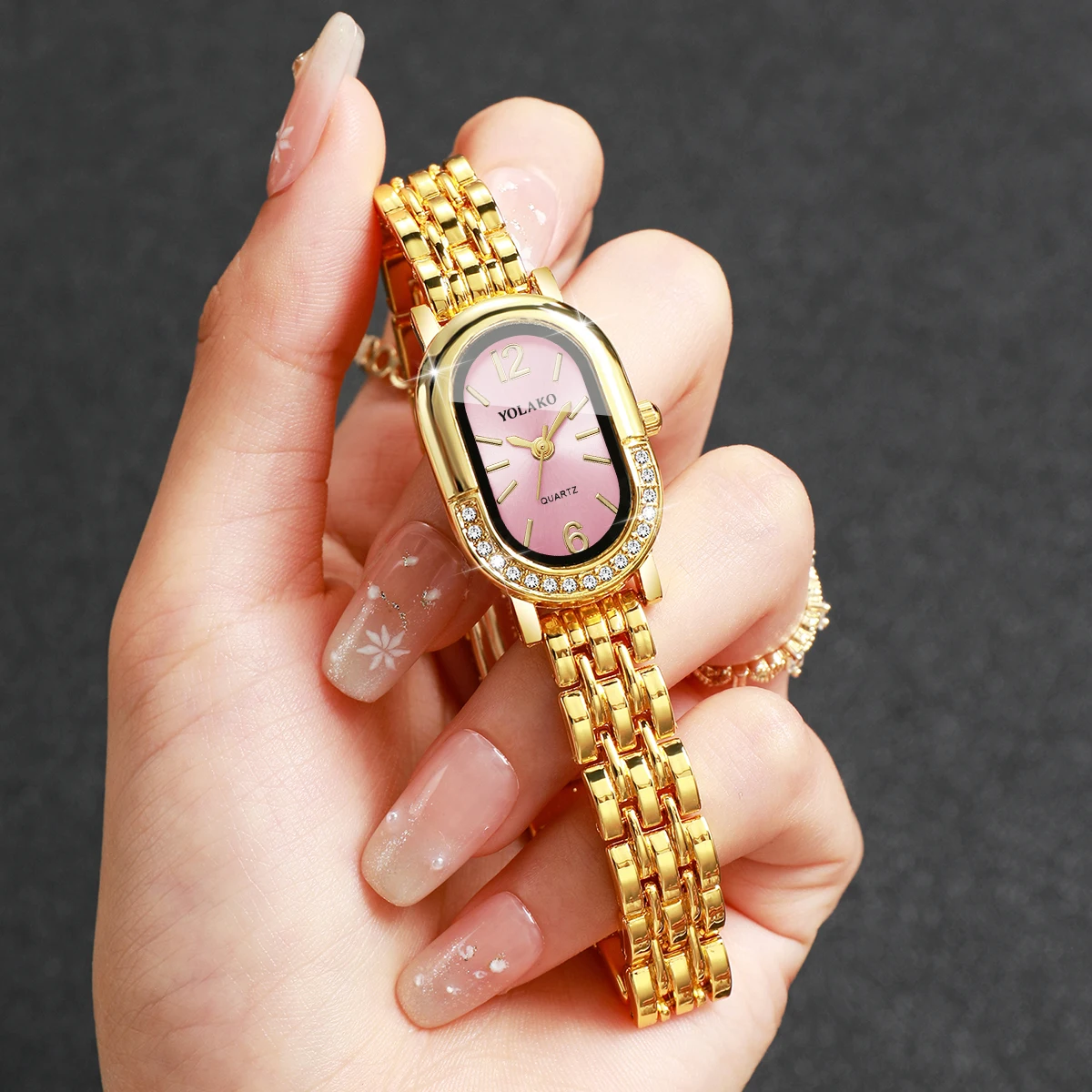 Luxury Watch Gift Box - Luxury Rhinestone Women Quartz Watch Fashion