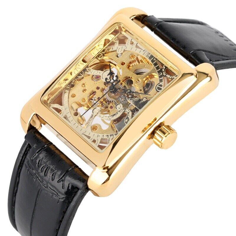 Luxury Watch Nice - Luxury Brand VintageSkeleton Hand Wind Mens