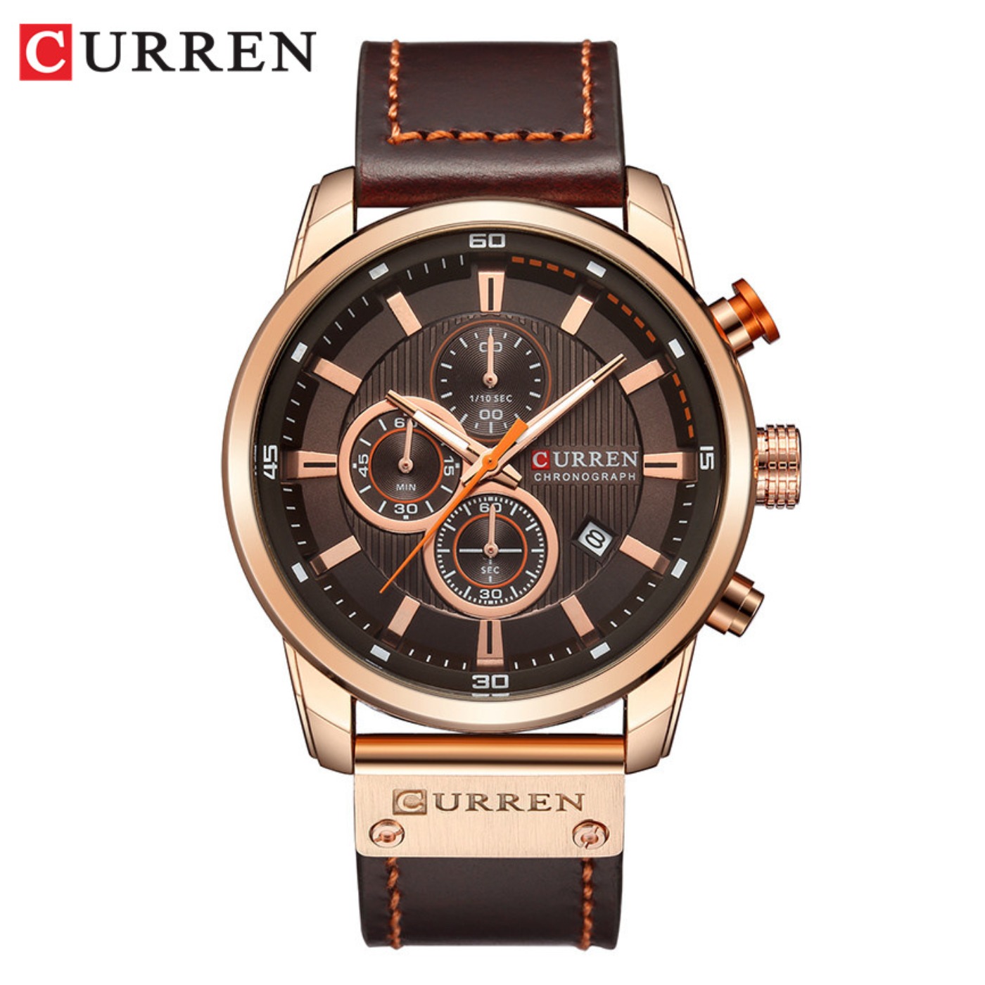 Luxury Watch Brand - CURREN Fashion Date Quartz Men Watches