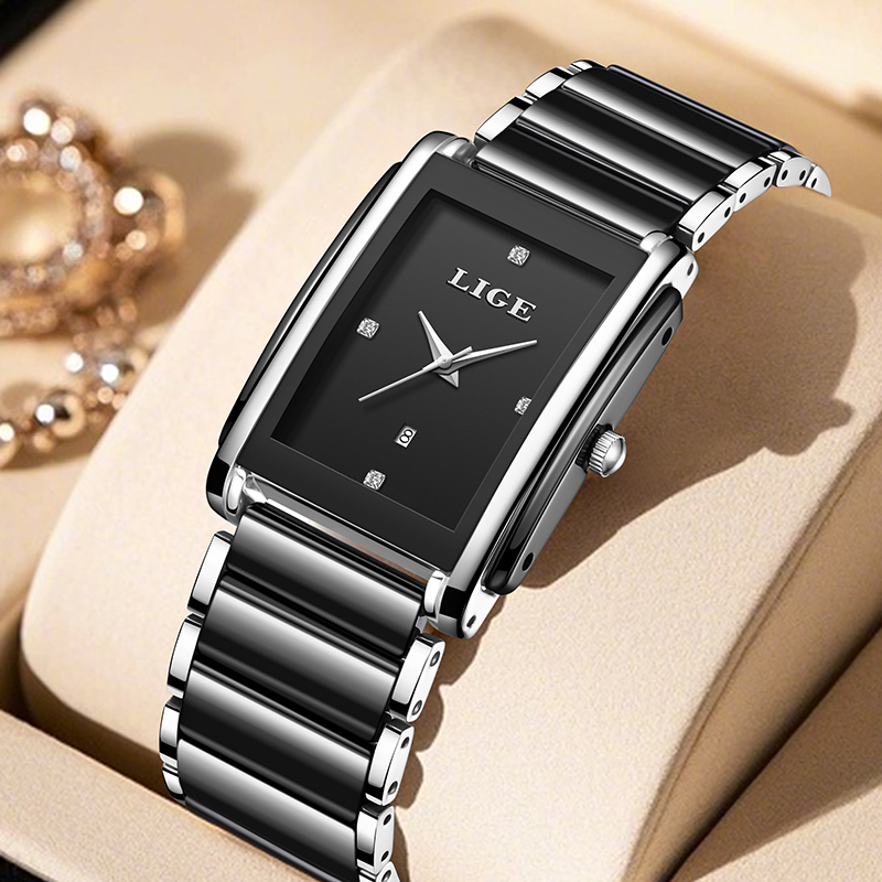 Luxury Watch Gift Box - LIGE New Luxury Women Watches Elegant