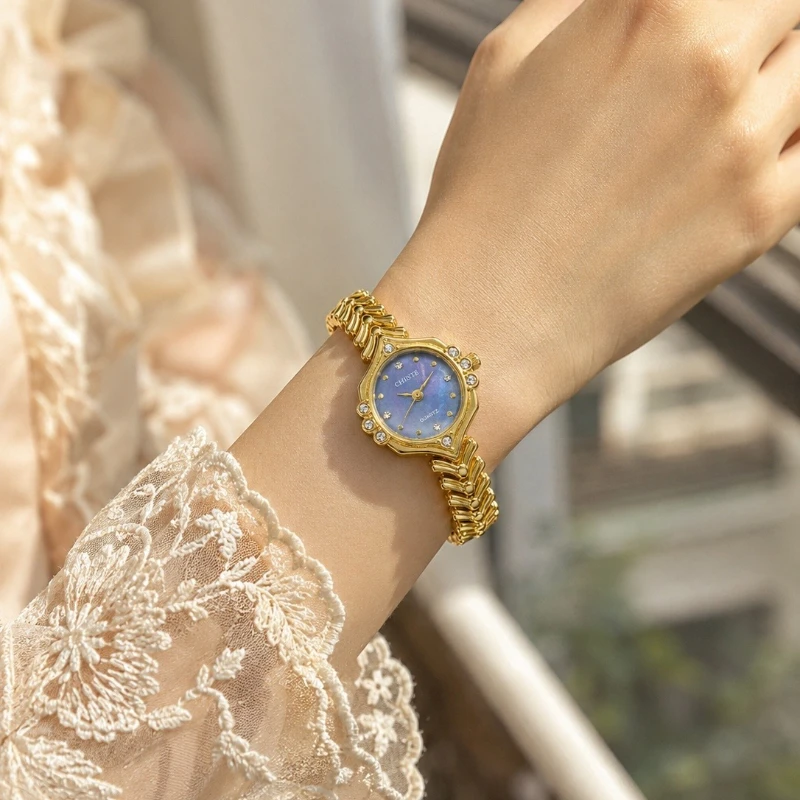 Golden Women's Bracelet Watch  - Luxury Watch Top 10 review and price