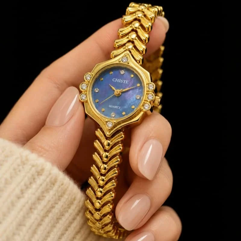 Golden Women's Bracelet Watch  - Luxury Watch Top 10 review and price