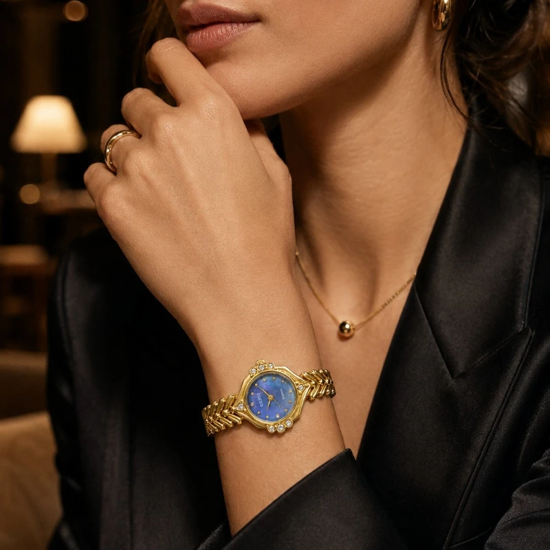 Golden Women's Bracelet Watch  - Luxury Watch Top 10 review and price