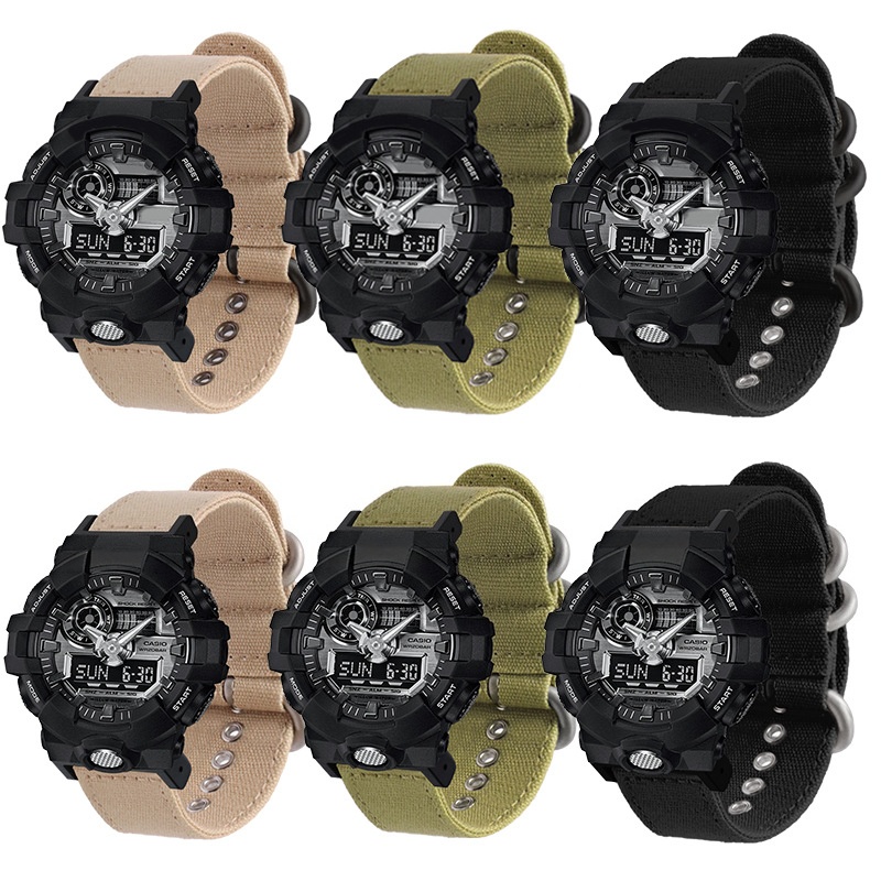 16mmCotton Canvas Nylon Replac - Casio Watch G-Shock Dw-5600 review and price