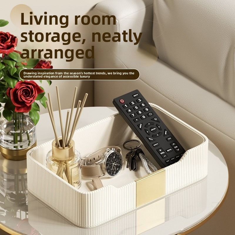 PU Leather Desk Tray - Multi-L - Luxury Watch Levels review and price