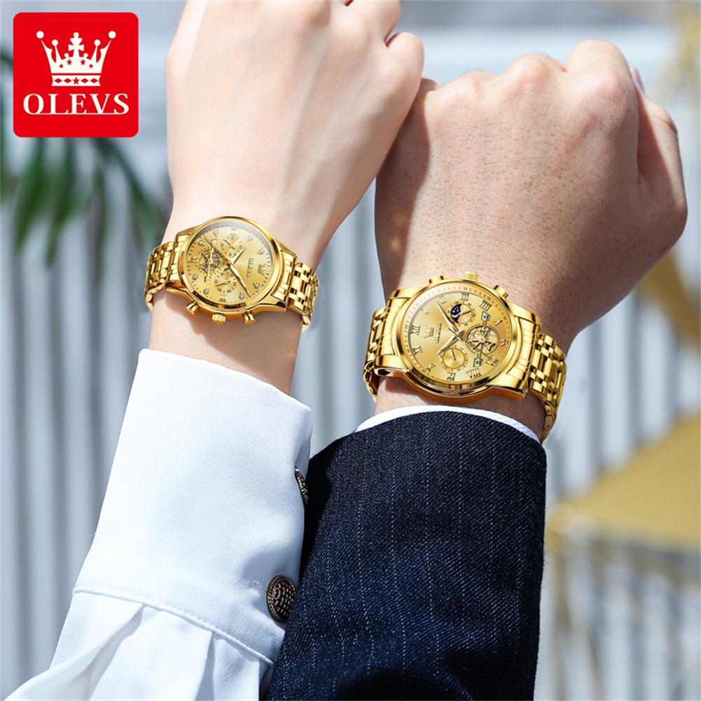 OLEVS Top Luxury Brand Quartz  - Luxury Watch Gift For Her review and price