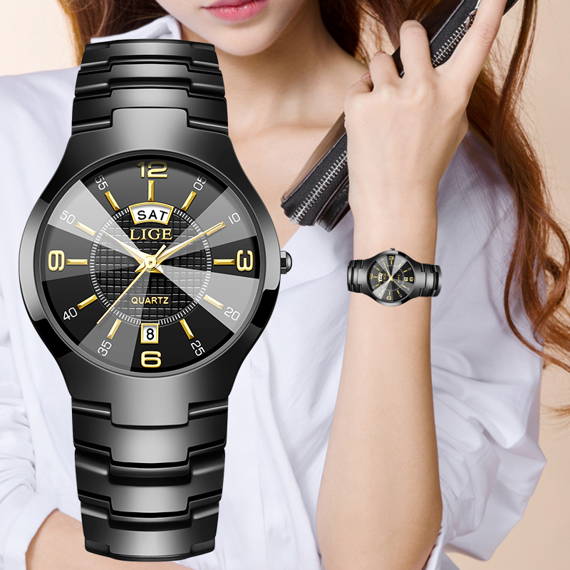 LIGE Fashion Elegant Women's W - Luxury Watch Quartz review and price