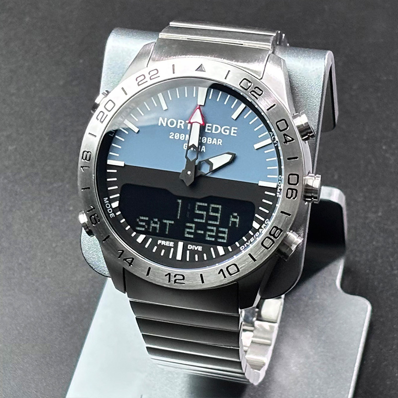NORTH EDGE Mens Dive Watch Mil - Compass Watch Luxury review and price