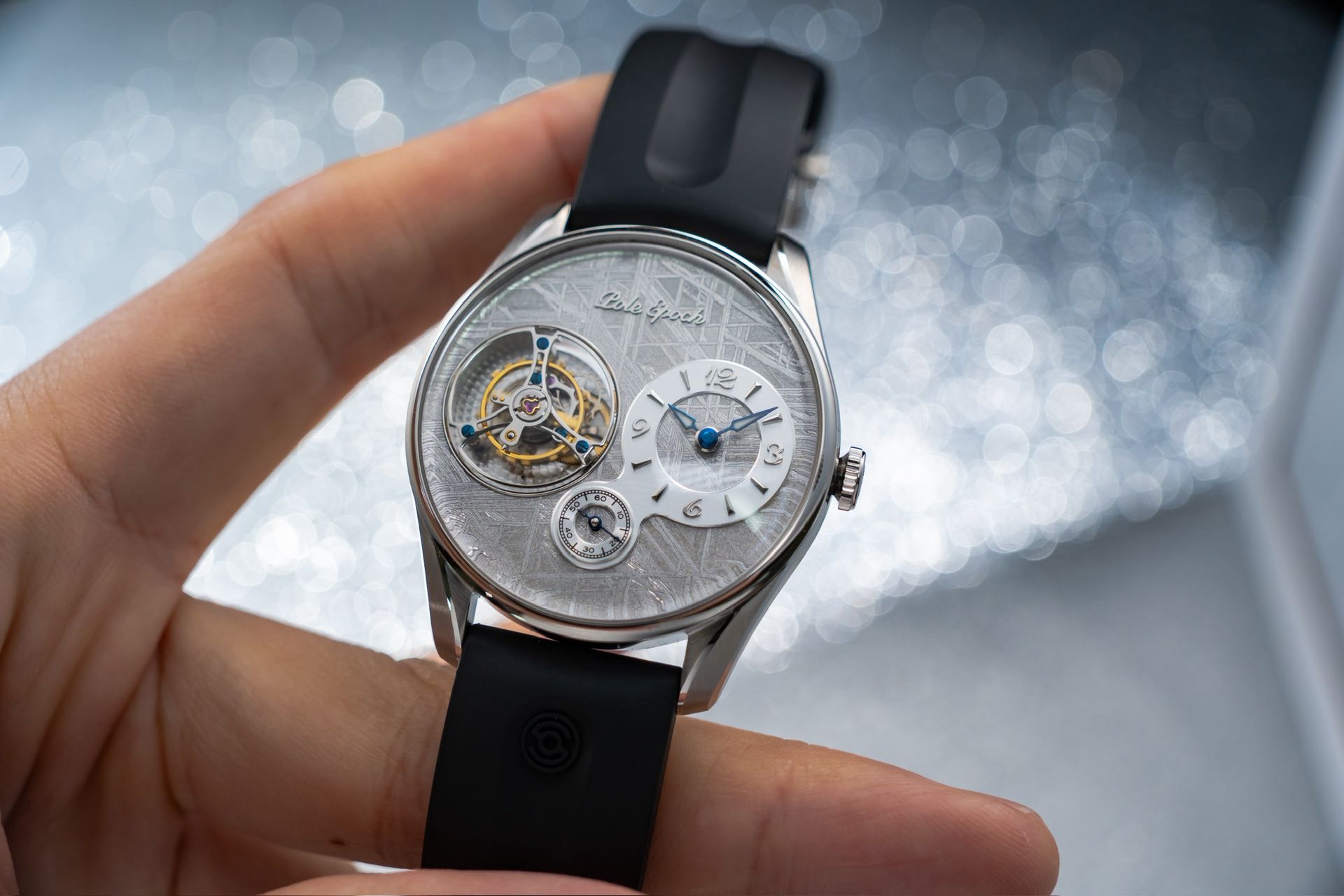 Jichen 008 Meteorite Men's Mec - Tourbillon Movement Watch review and price