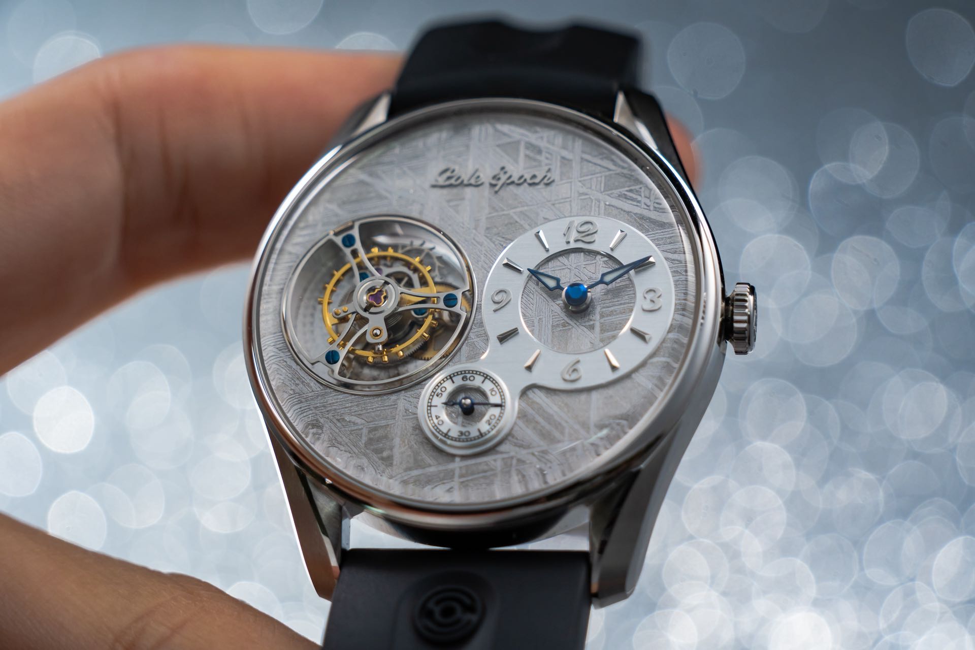 Jichen 008 Meteorite Men's Mec - Tourbillon Movement Watch review and price