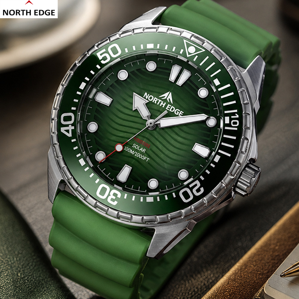 NORTH EDGE TRITON Outdoor Mili - Compass Watch Luxury review and price