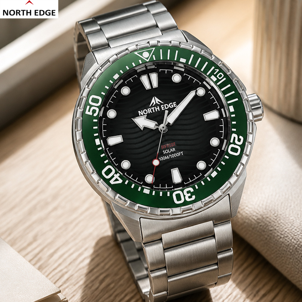 NORTH EDGE TRITON Outdoor Mili - Compass Watch Luxury review and price