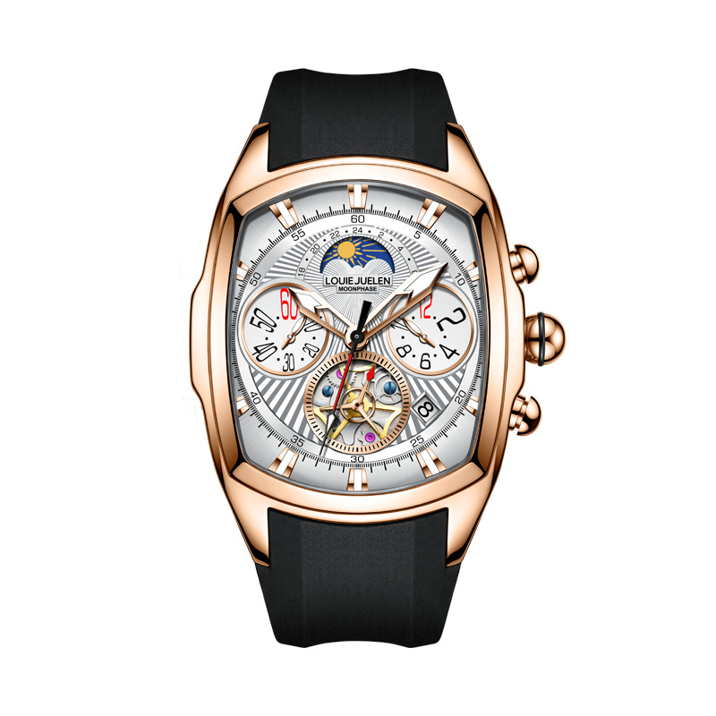 Men's Luxury Quartz Watch with - Tourbillon Movement Watch review and price
