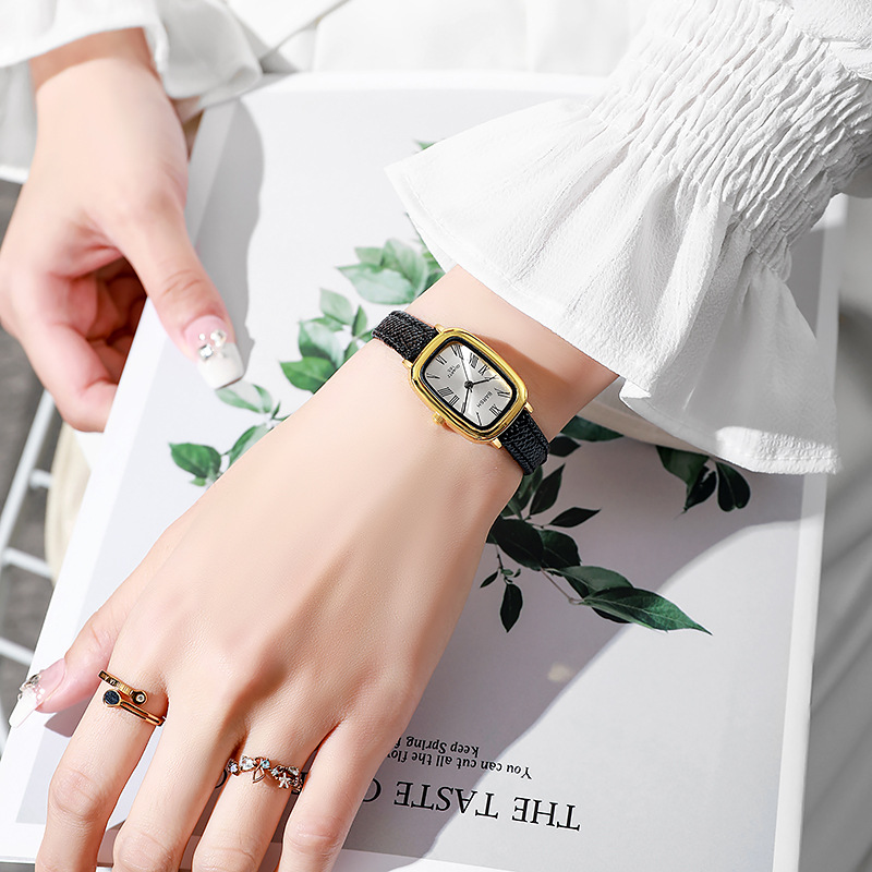 Fashion Quartz Watch Women Vin - Luxury Watch Leather Strap review and price