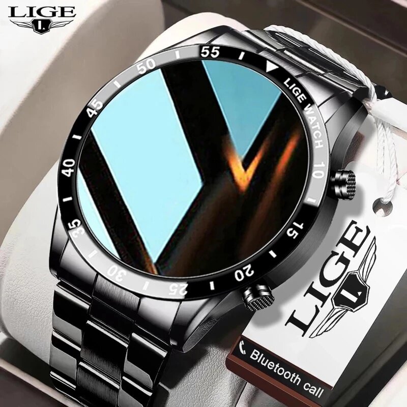 LIGE New Bluetooth Call Smart  - Luxury Watch Korea review and price
