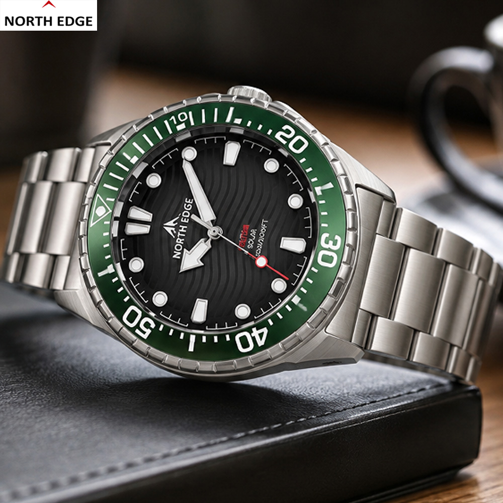 NORTH EDGE TRITON Mens Militar - Compass Watch Luxury review and price