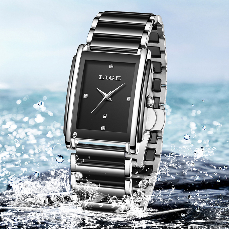 LIGE New Luxury Women Watches  - Luxury Watch Gift Box review and price