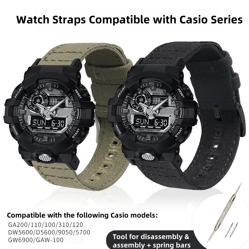 Nylon Strap For Casio 16mm Wat - Casio Watch G-Shock Dw-5600 review and price