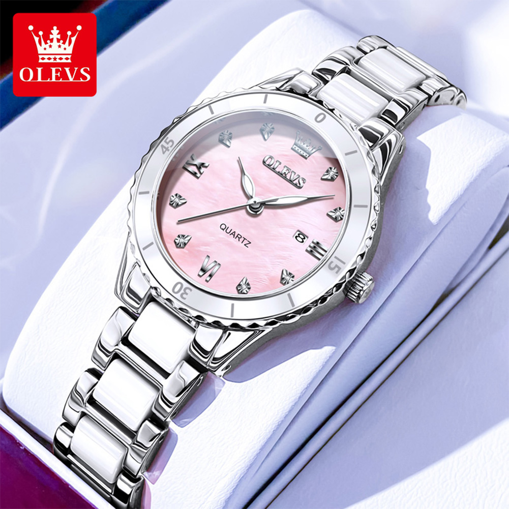 OLEVS 9985 Women Watch Luxury  - Luxury Watch Gift For Her review and price