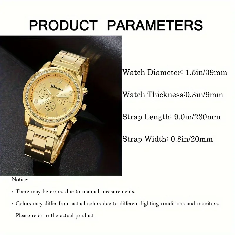 Luxury Rhinestone Quartz Watch - Luxury Watch Gift For Her review and price
