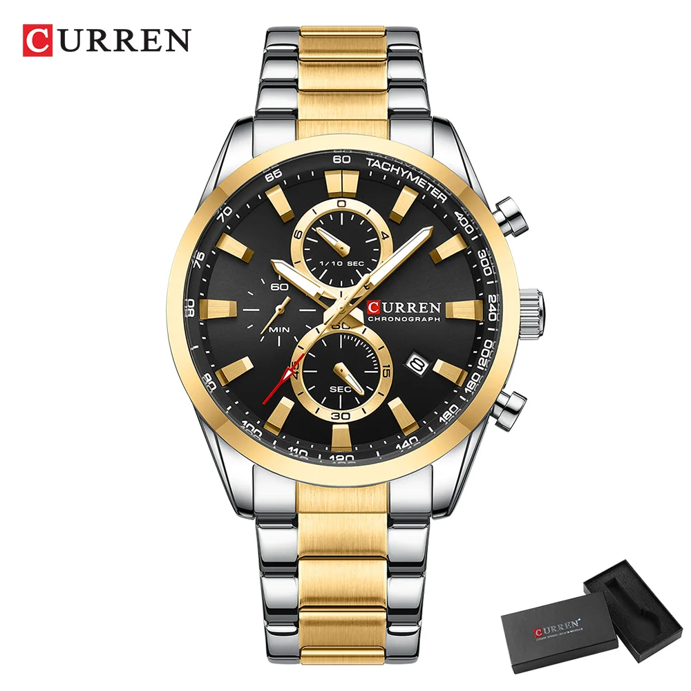 CURREN Casual Quartz Chrono Sp - Luxury Watch Quartz review and price