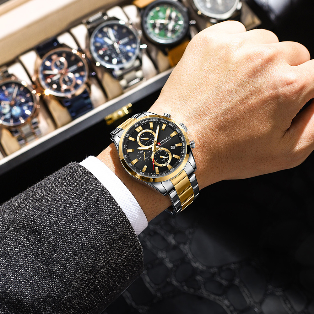 CURREN Casual Quartz Chrono Sp - Luxury Watch Quartz review and price