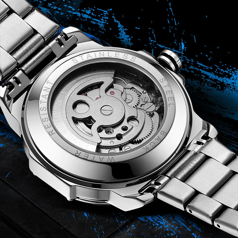 ABORNI 9039 Unique Design Skel - Tourbillon Movement Watch review and price