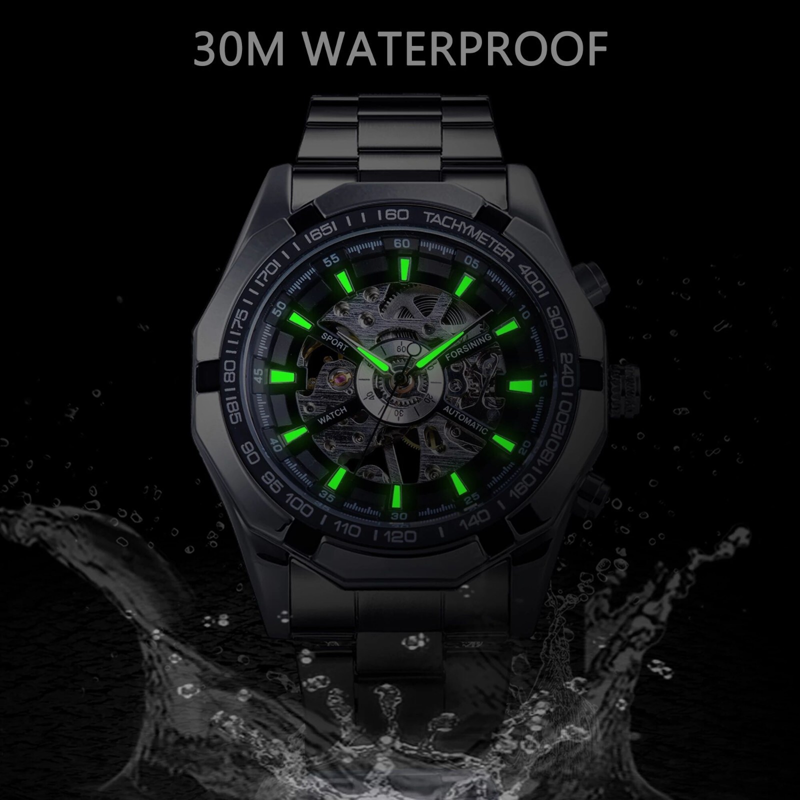 FORSINING Brand Automatic Self - Luxury Watch Nice review and price