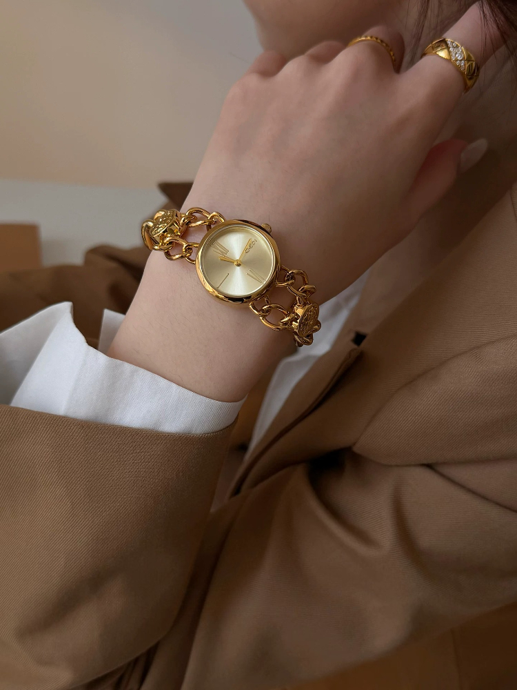 Elegant Minimalist Gold 22mm W - Luxury Watch Gift For Her review and price