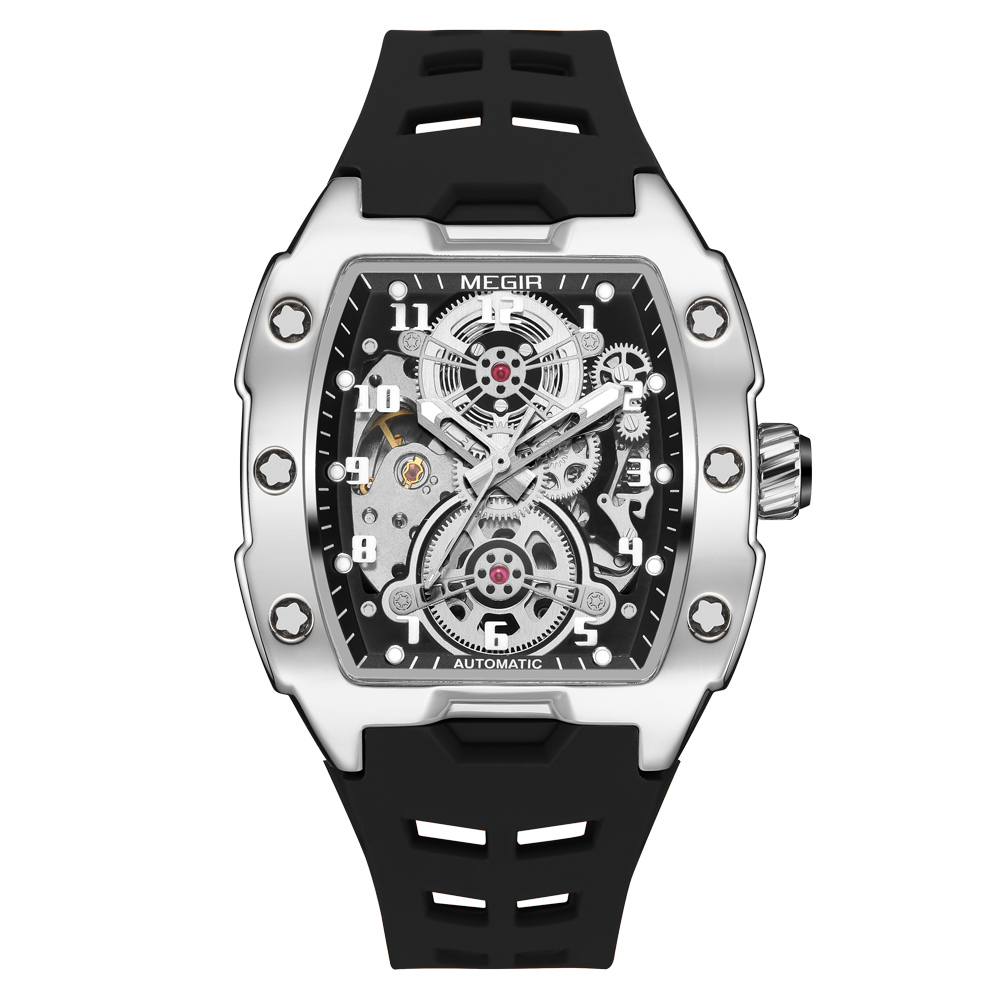 MEGIR Fashion Sport Alloy Case - Tourbillon Movement Watch review and price