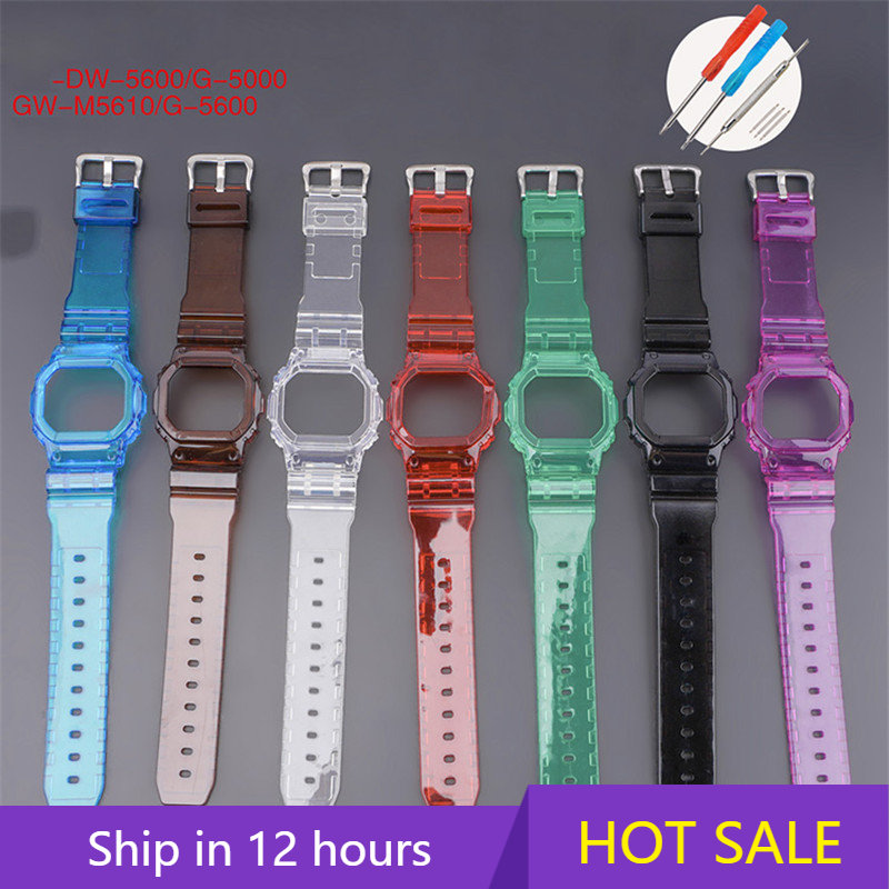 Resin Watch Strap+Case for Cas - Casio Watch G-Shock Dw-5600 review and price