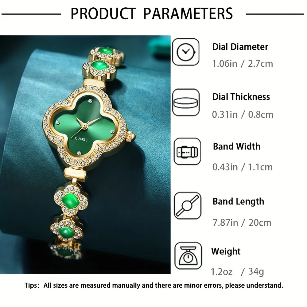 2pcs/set Women's Watch Luxury  - Luxury Watch Gift For Her review and price