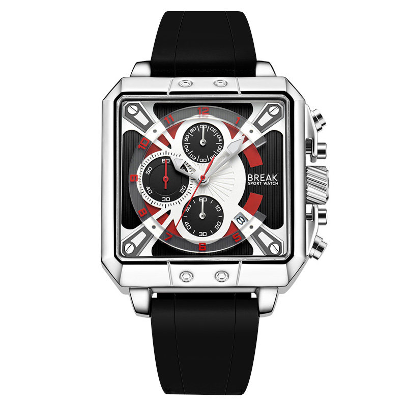 New Luxury Top Brand Chronogra - Luxury Watch Rubber Strap review and price