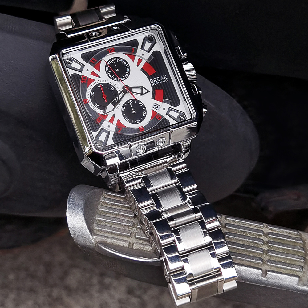 New Luxury Top Brand Chronogra - Luxury Watch Rubber Strap review and price