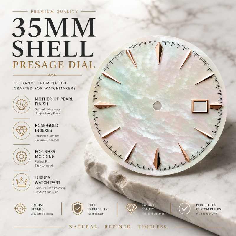 NH35 shell Presage dial 35mm r - Seiko Watch Presage review and price