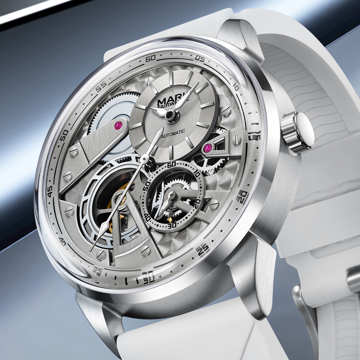 Luxury Business Skeleton Lumin - Luxury Watch Rubber Strap review and price