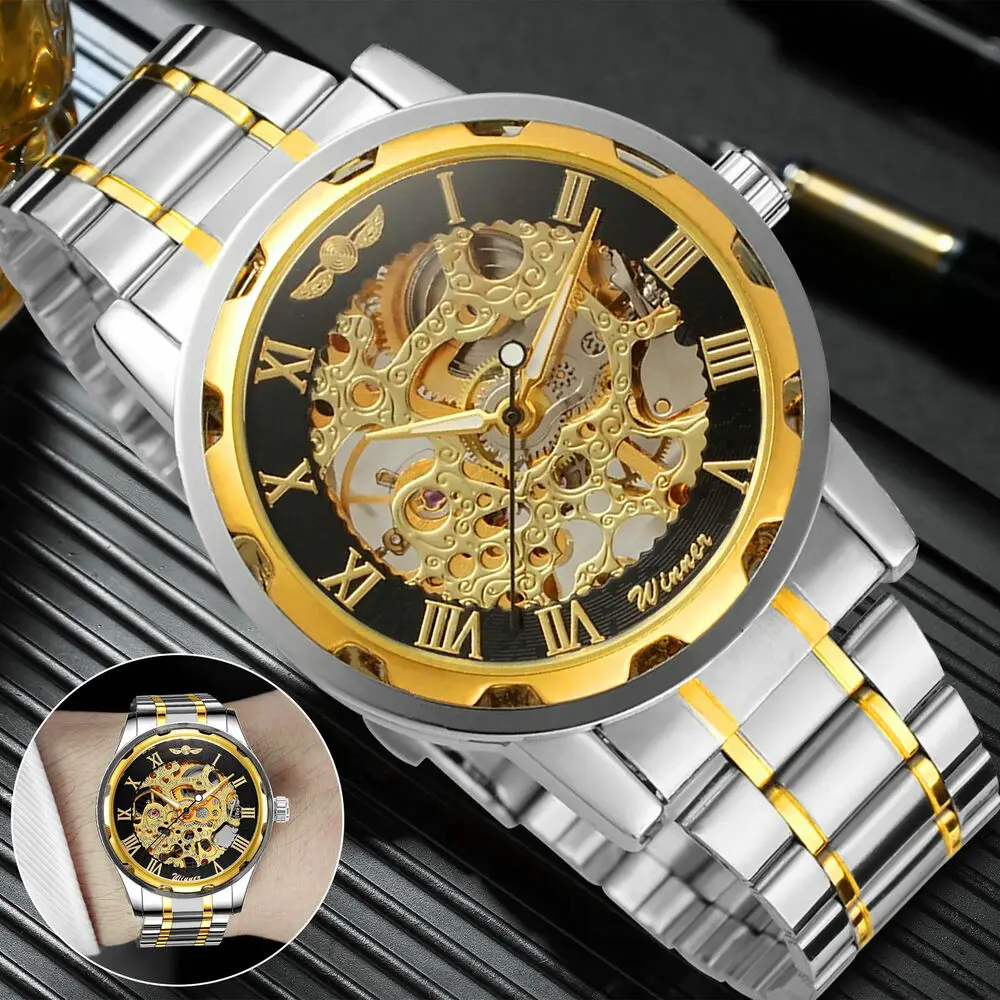 Men's Stainless Steel Strap Ro - Luxury Watch Nice review and price