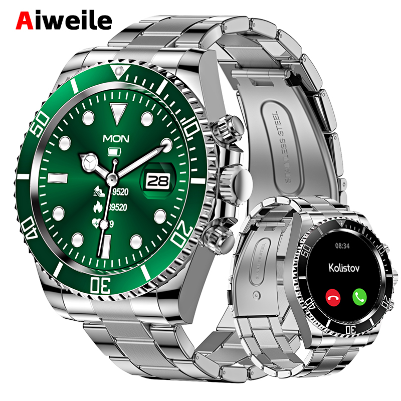 Smart Watch Man Aiweile AW12 H - Luxury Watch Korea review and price