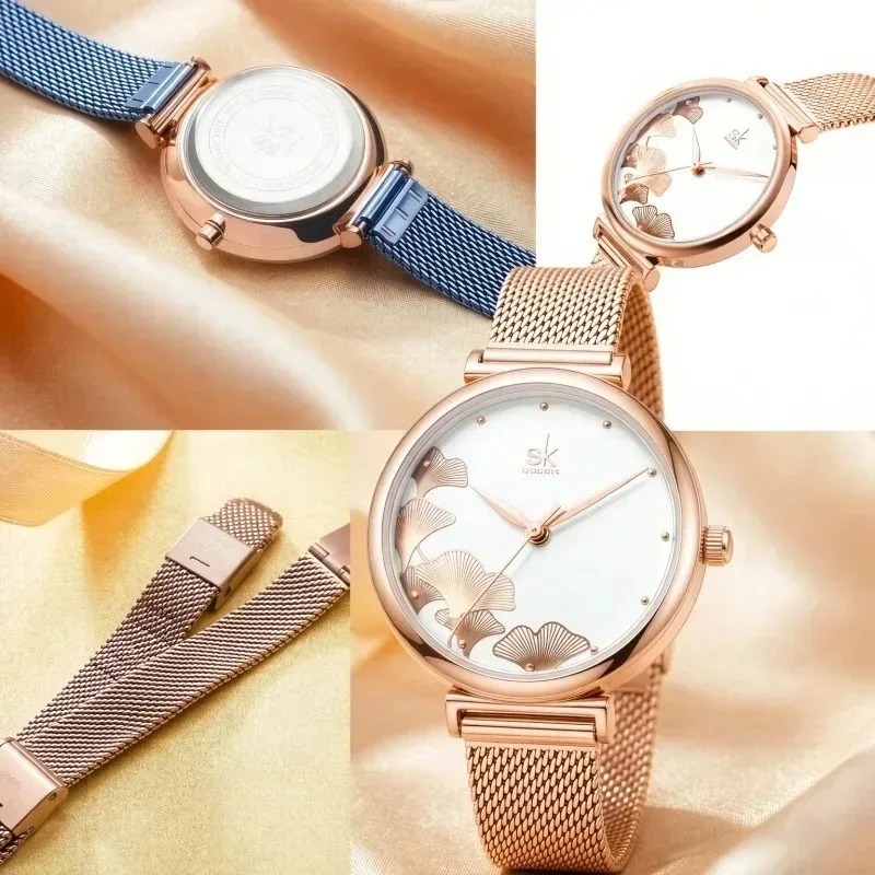 Luxury Women's Ginkgo Leaf Wat - Luxury Watch Gift For Her review and price